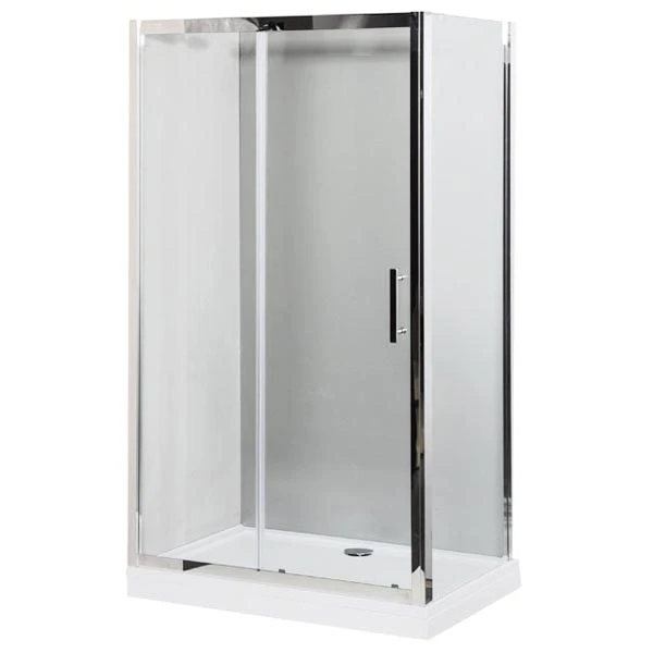 Душевой уголок Aquanet Delta 150x80см NPE1131 профиль хром, стекло прозрачное