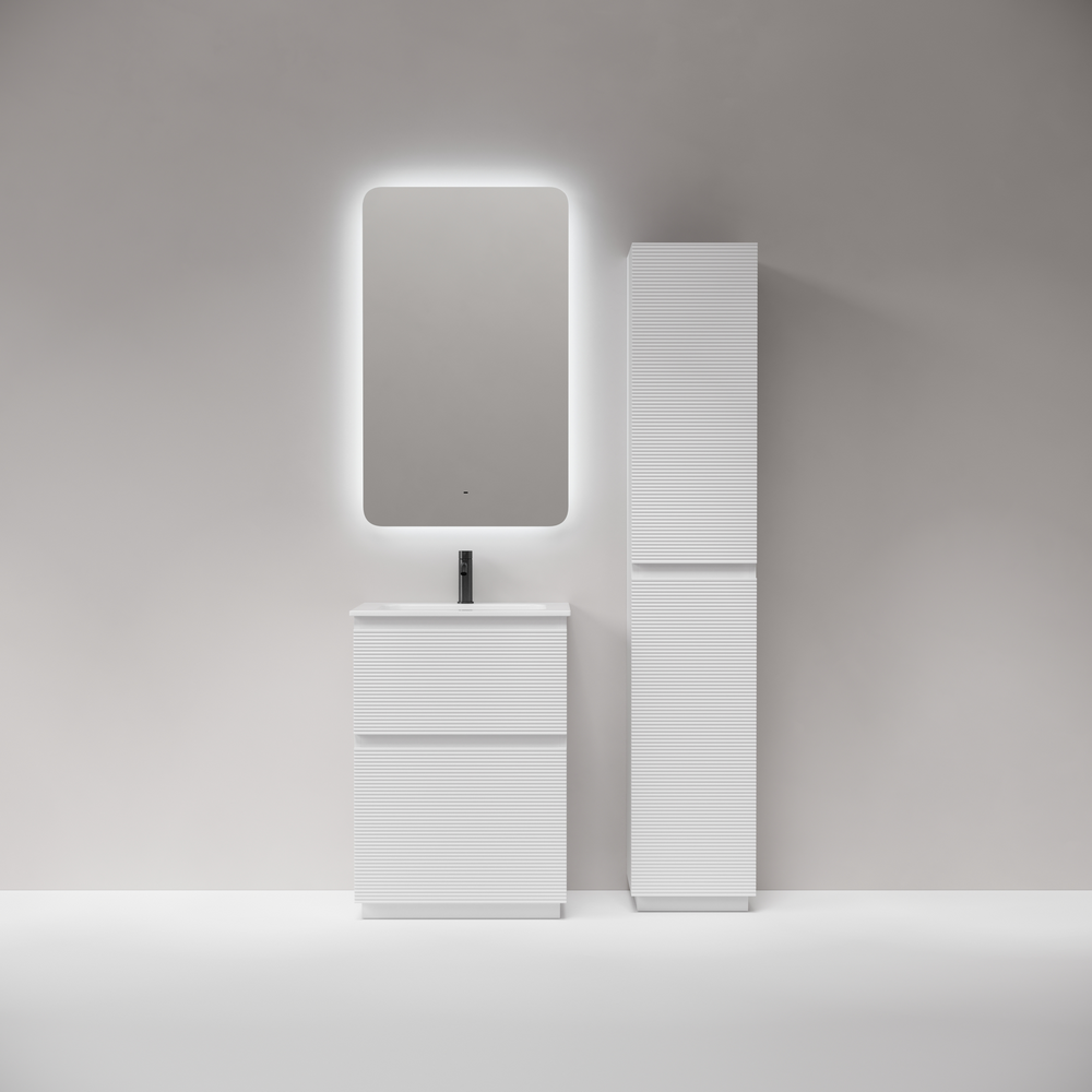 Тумба с раковиной Sancos Folk Floor 60 напольная, Bianco