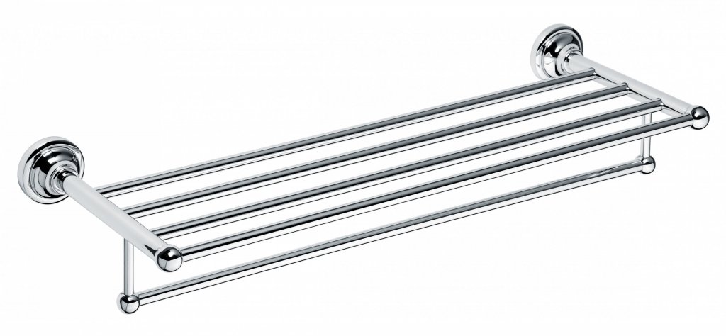 Полка Bemeta Retro 144302092 для полотенец, хром