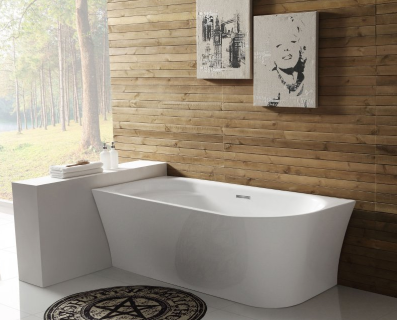 Ванна акриловая BelBagno 170x78 левосторонняя BB410-1700-780-L белая глянцевая