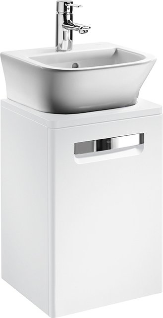Тумба под раковину Roca Gap 45 ZRU9302880 белая глянцевая