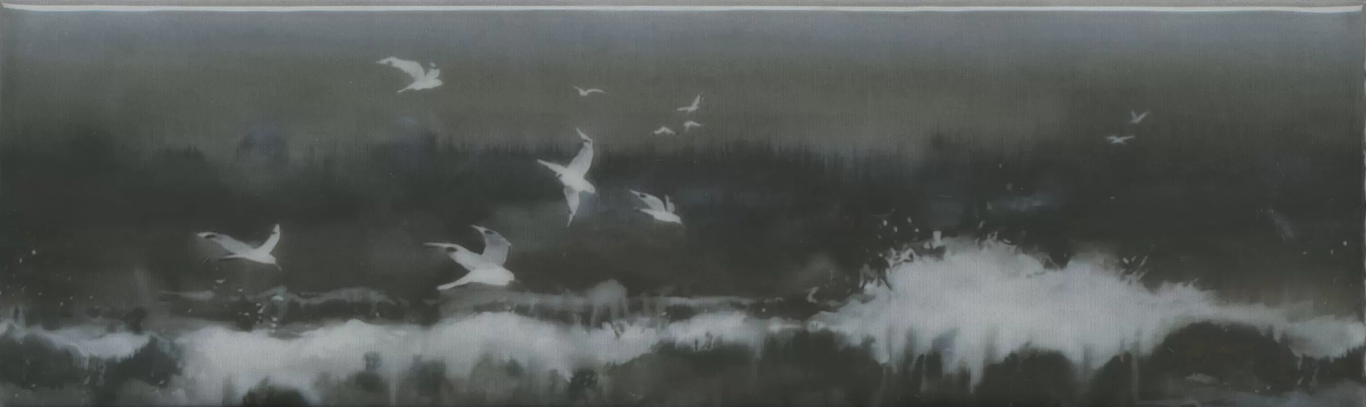 Декор Тракай 3 глянцевый 8,5x28,5x0,85, 1, шт