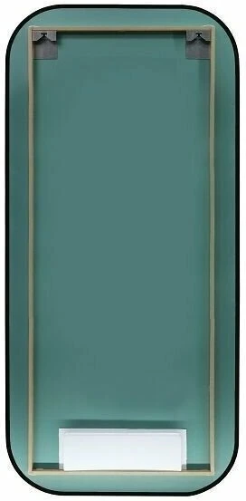 Зеркало Art&max Siena AM-Sie-600-1000-DS-F с подсветкой, черное