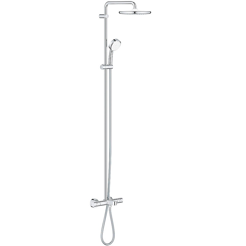 Душевая стойка Grohe Tempesta Cosmopolitan System 250 с термостатом 26672000 хром