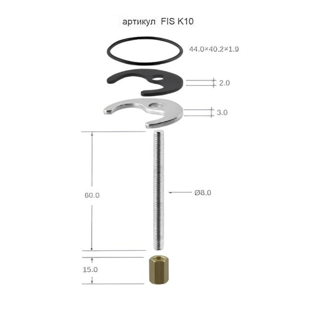 Крепёж для смесителя Remer RR