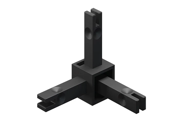 Уголок соединительный Cezares 3D Cadro 82795.0033 черный
