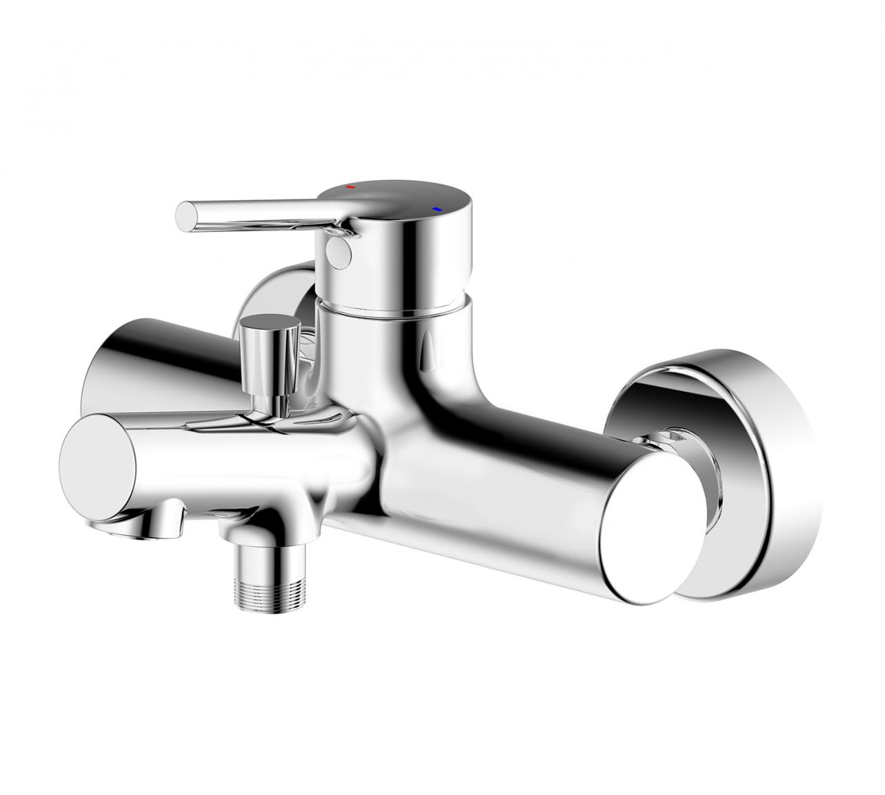 Смеситель для ванны с душем Bravat Palace F6172217CP-01-RUS хром