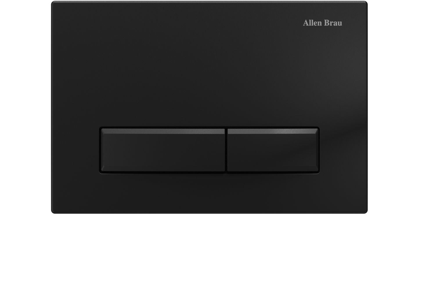 Система инсталляции для унитазов Allen Brau Pneumatic 9.11100.20 с кнопкой Fantasy, черный матовый