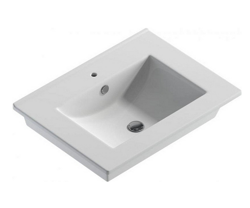 Раковина встраиваемая Aqwella Quadro Sanita 60см 27181 белая
