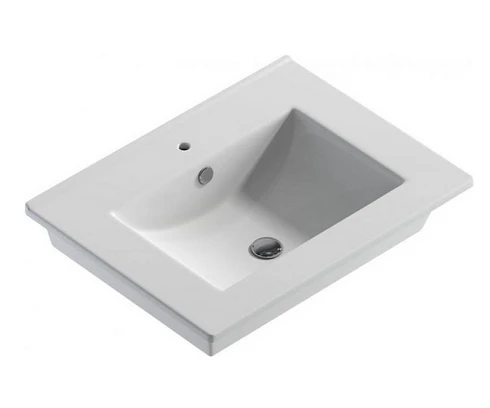 Раковина встраиваемая Aqwella Quadro Sanita 60см 27181 белая