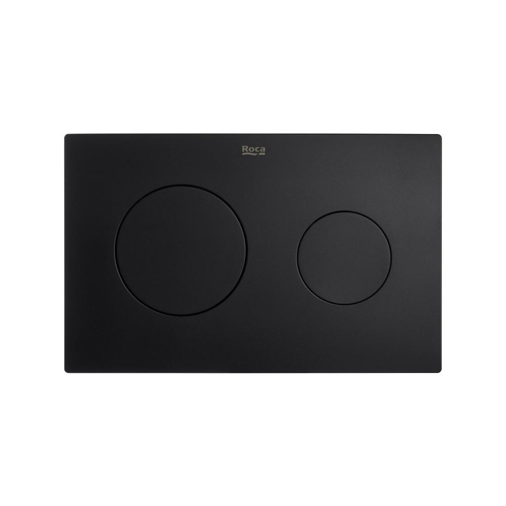 Кнопка смыва Roca PL-10 890089206 черная матовая