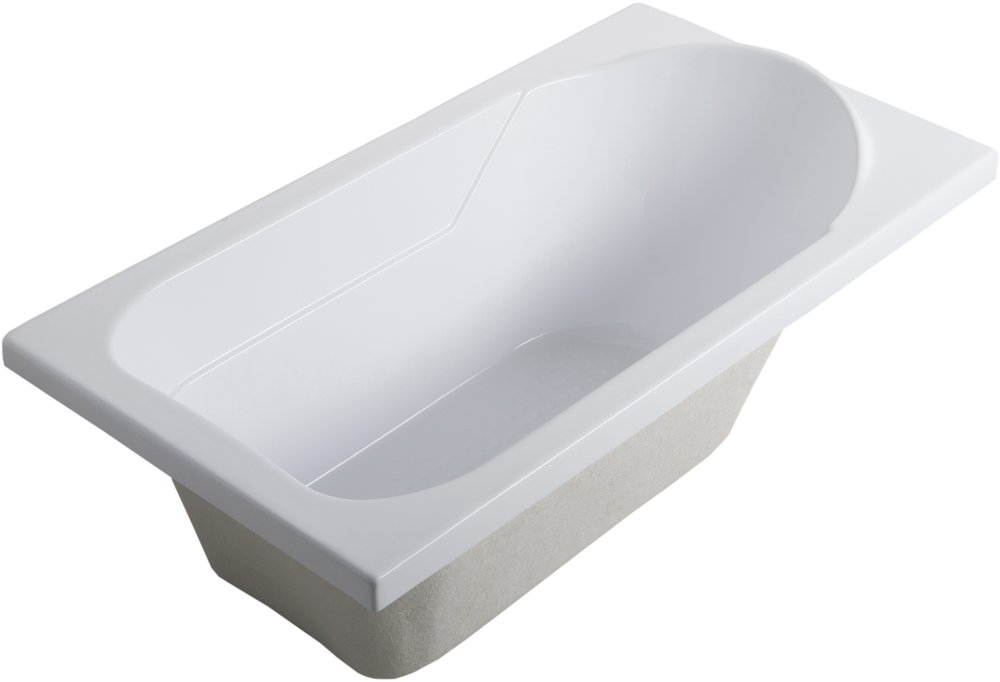 Акриловая ванна Aquanet West 130x70 00205300 белая глянцевая