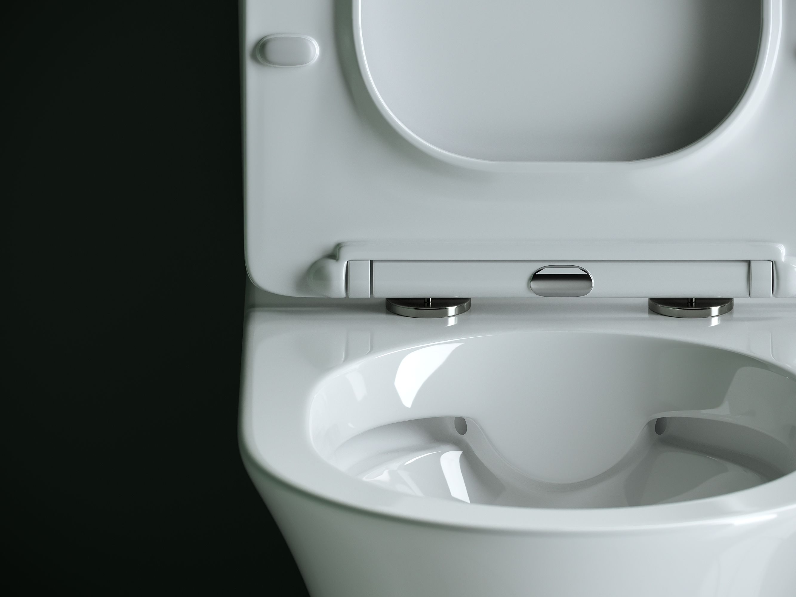 Унитаз-компакт Ceramica Nova Star CN1904 белый глянец