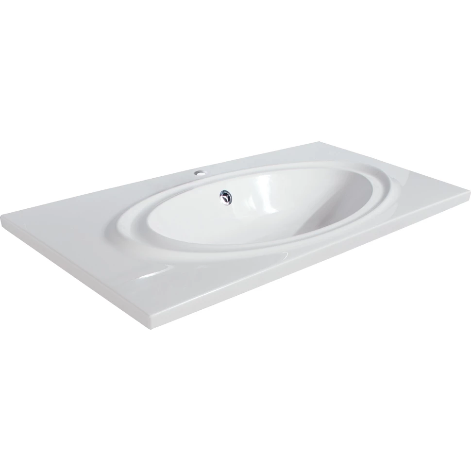 Встраиваемая раковина BelBagno Onda 100см BB1000/500-LV-MR-OND белая