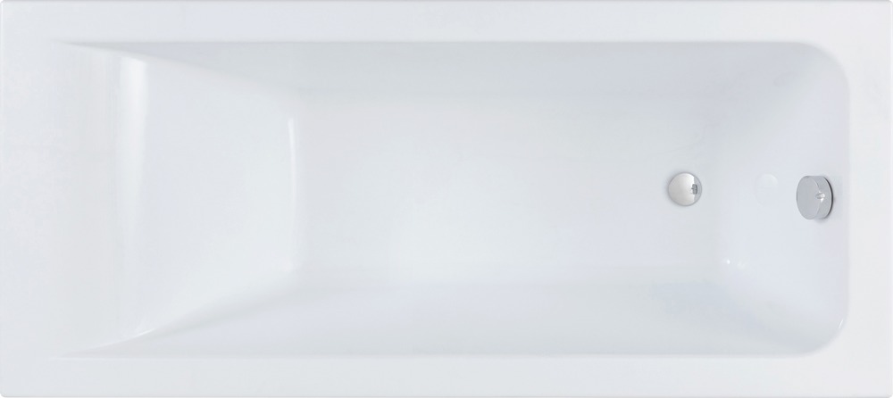 Акриловая ванна STWORKI Стокгольм 155x70 с каркасом 270034 белая глянцевая