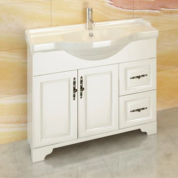 Тумба с раковиной Comforty Севилья 100 00003132627CF слоновая кость