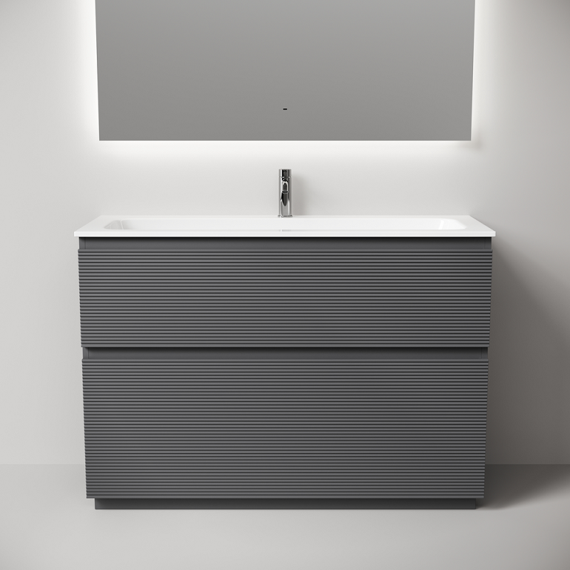 Тумба под раковину Sancos Folk Floor 120 FL120FGS напольная, Grey soft