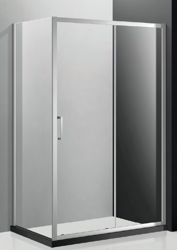 Душевой уголок Cezares Molveno 120x90см MOLVENO-AH-11-120/90-C-Cr-IV профиль хром, стекло прозрачное