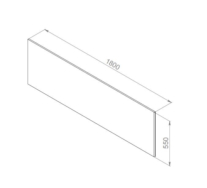 Экран AM.PM Inspire 2.0 180x80 W52A-180-080W-P белый