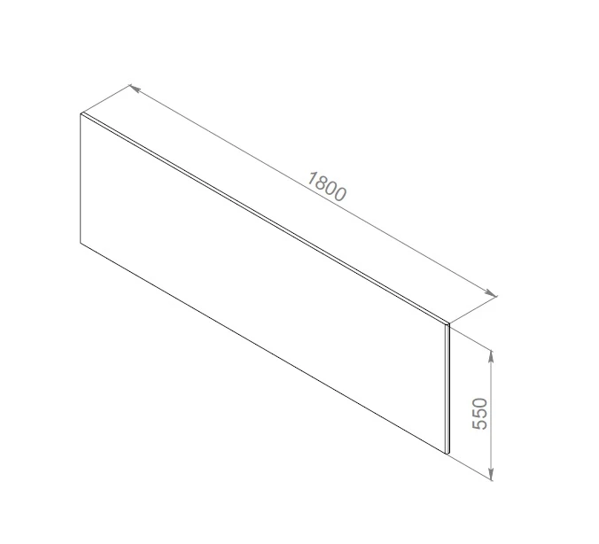 Экран AM.PM Inspire 2.0 180x80 W52A-180-080W-P белый