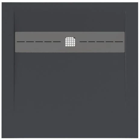 Душевой поддон Allen Brau Infinity 90x90см 8.21001-AM серый