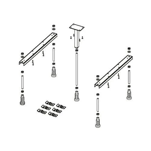 Ножки для душевого поддона Riho 207109 серый