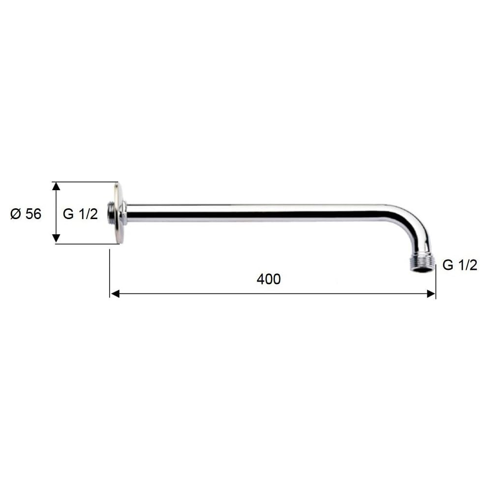 Кронштейн Remer RR343 хром