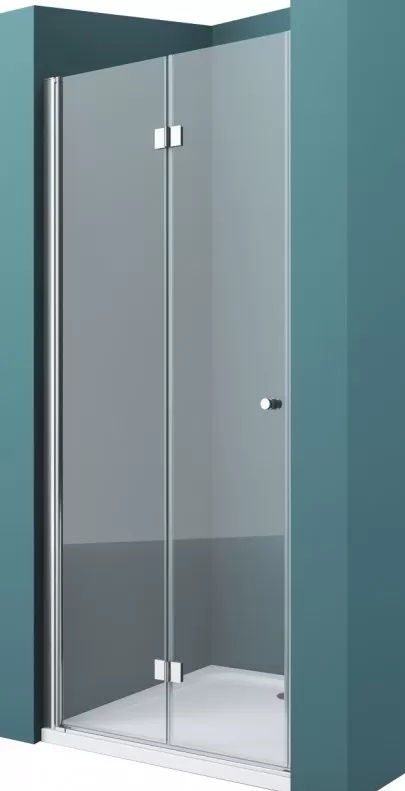 Душевая дверь в нишу BelBagno 60см ALBANO-20/40-C-Cr профиль хром, стекло прозрачное