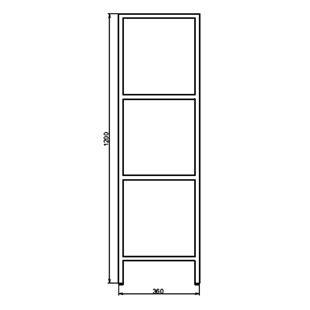 Стеллаж Comforty Мальме 40 00-00000826CF дуб дымчатый