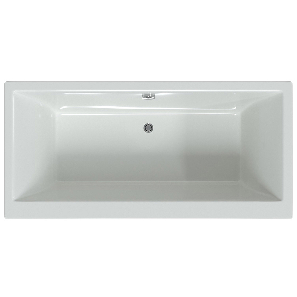 Акриловая ванна BERGES TARI 180x80 с каркасом 050031 белая глянцевая