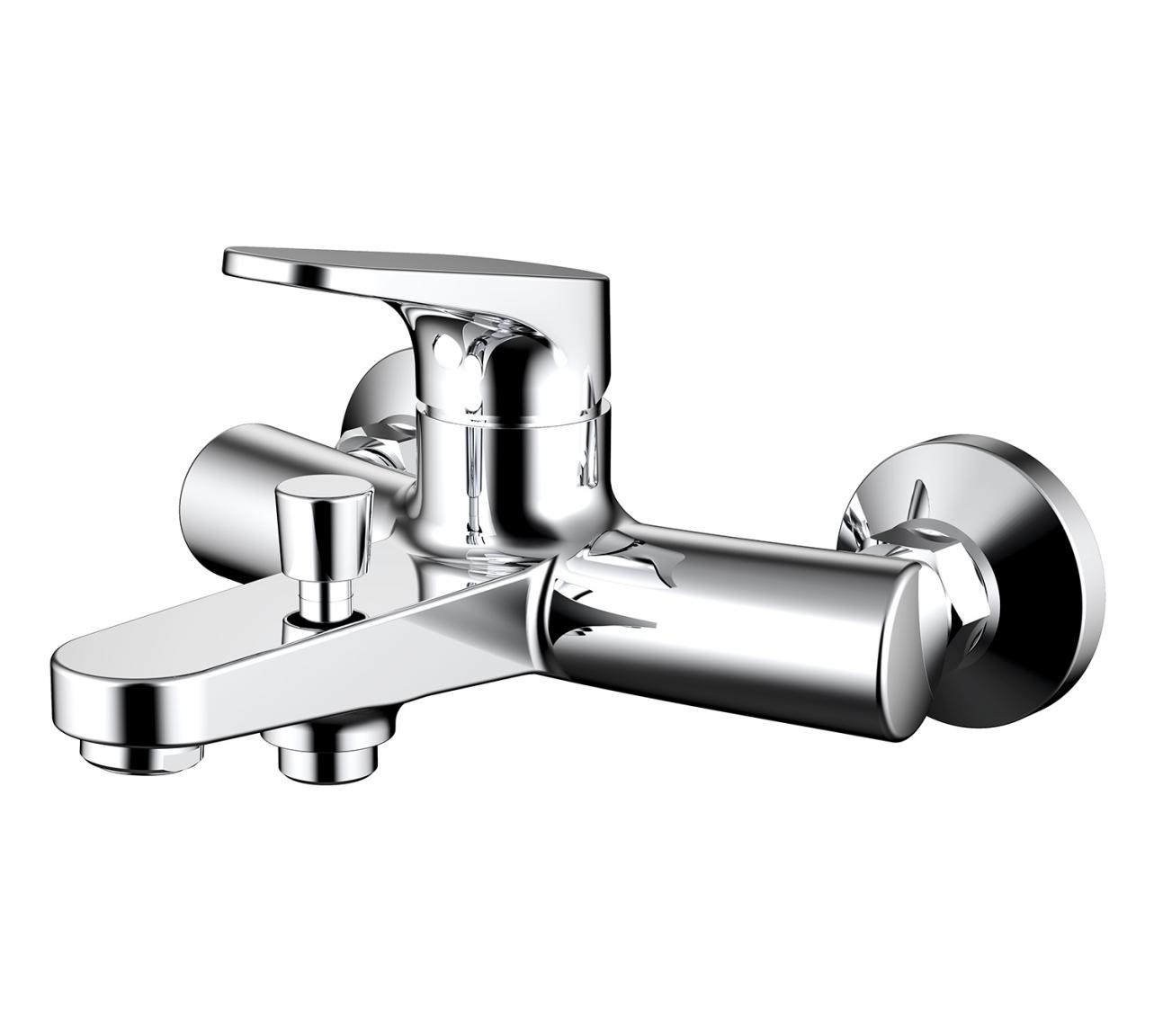 Смеситель для ванны с душем Bravat Eler F6191238CP-01-RUS хром