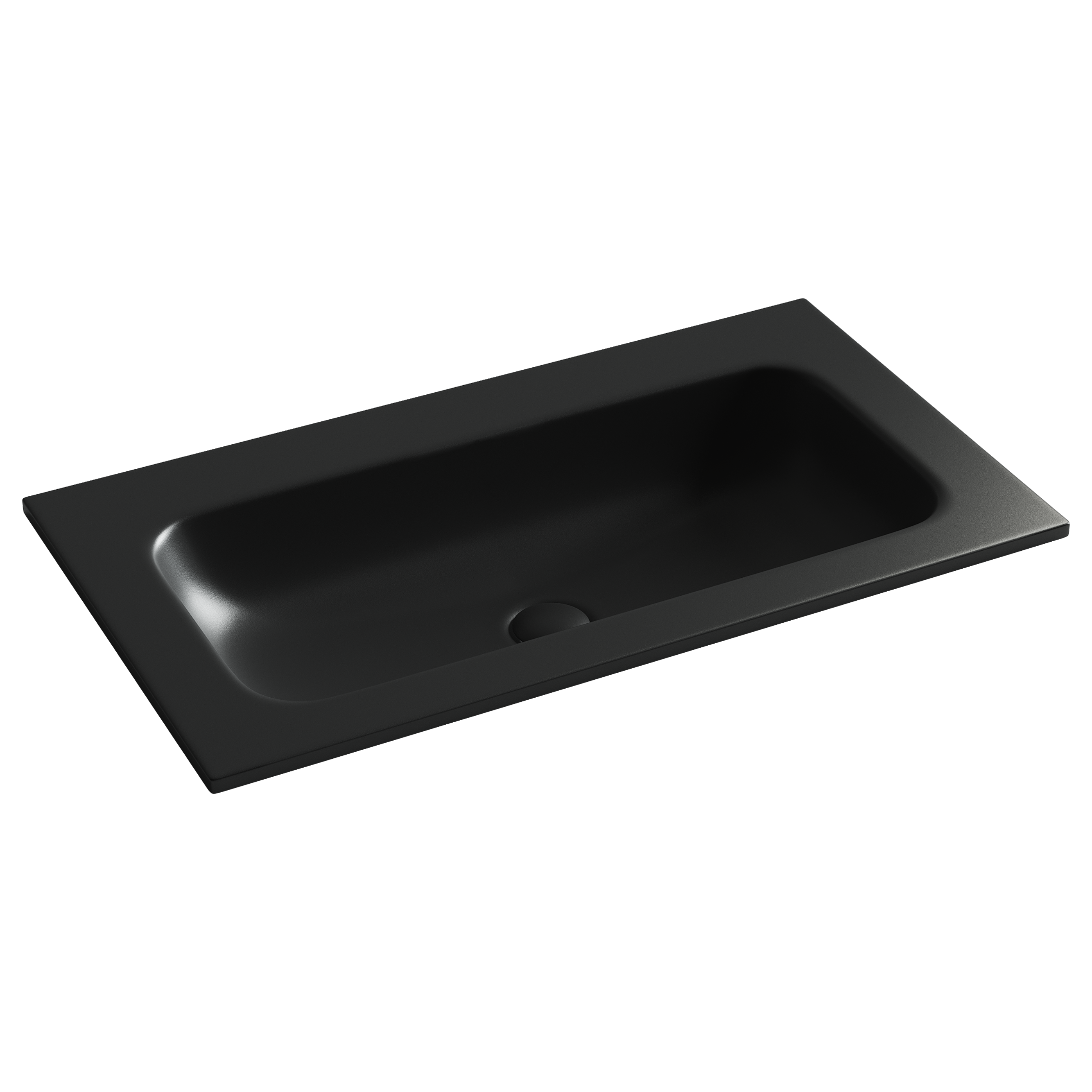 Раковина встраиваемая Ceramica Nova Grace 80см CN7012MBwx черная матовая