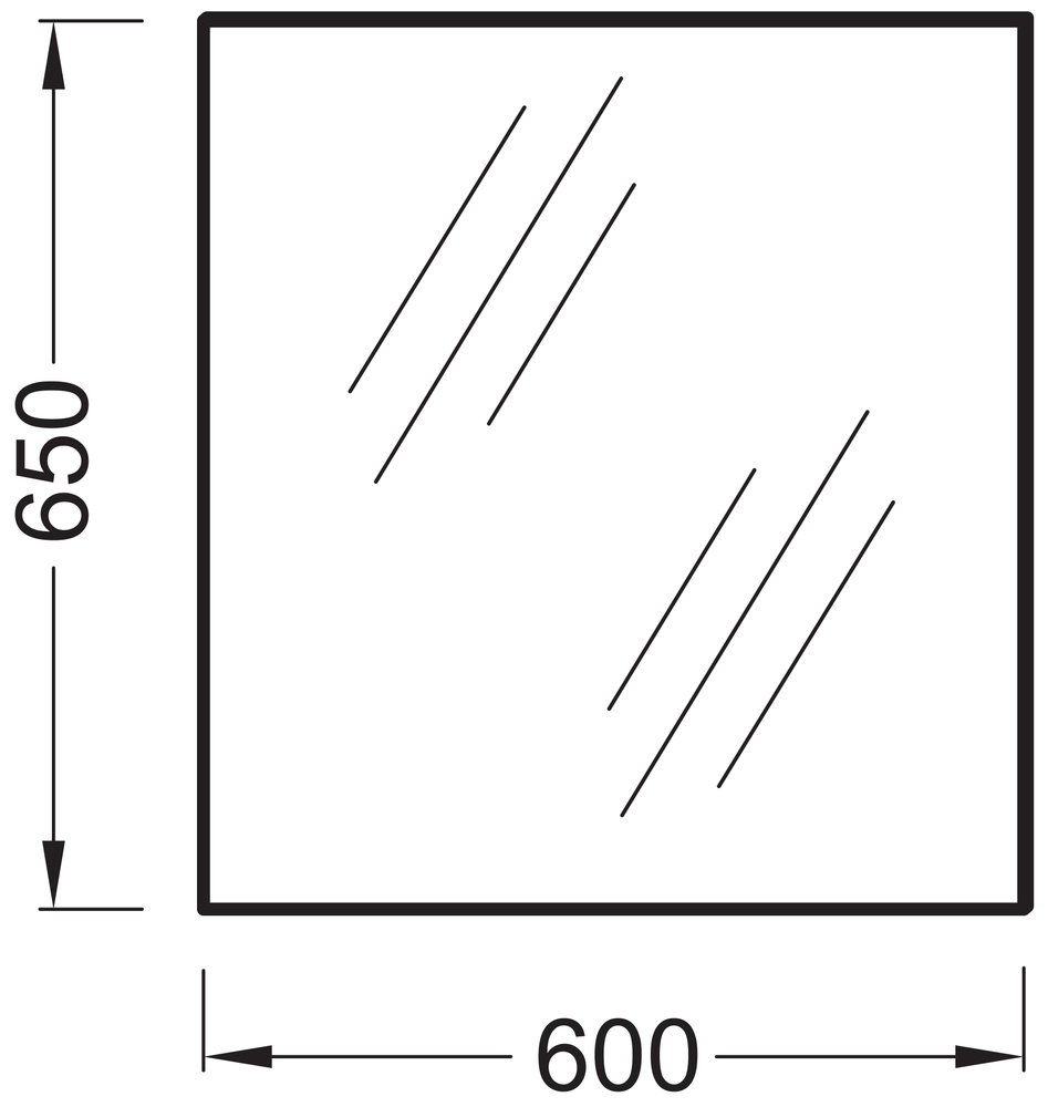 Зеркало Jacob Delafon Ola 60 EB1080-RU 