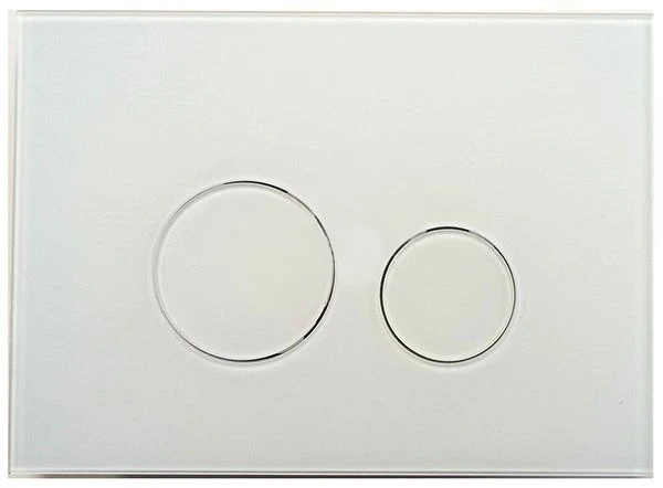 Кнопка смыва KKPol M11 Omnes Vitrum Grande Orbis Mat 350/PPB/124-00-00 белая м