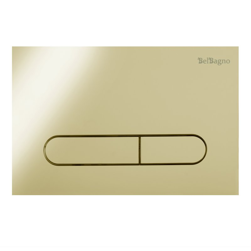 Кнопка смыва BelBagno Prospero BB008-PR-ORO золото глянцевая