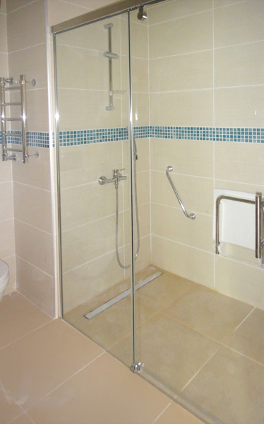 Душевая дверь в нишу GuteWetter Slide Door GK-862 стекло матовое