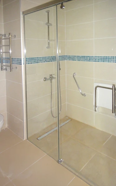 Душевая дверь в нишу GuteWetter Slide Door GK-862 стекло матовое