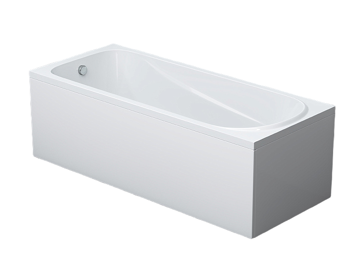 Акриловая ванна AM.PM Sense 170x70 W76A-170-070W-A белая глянцевая