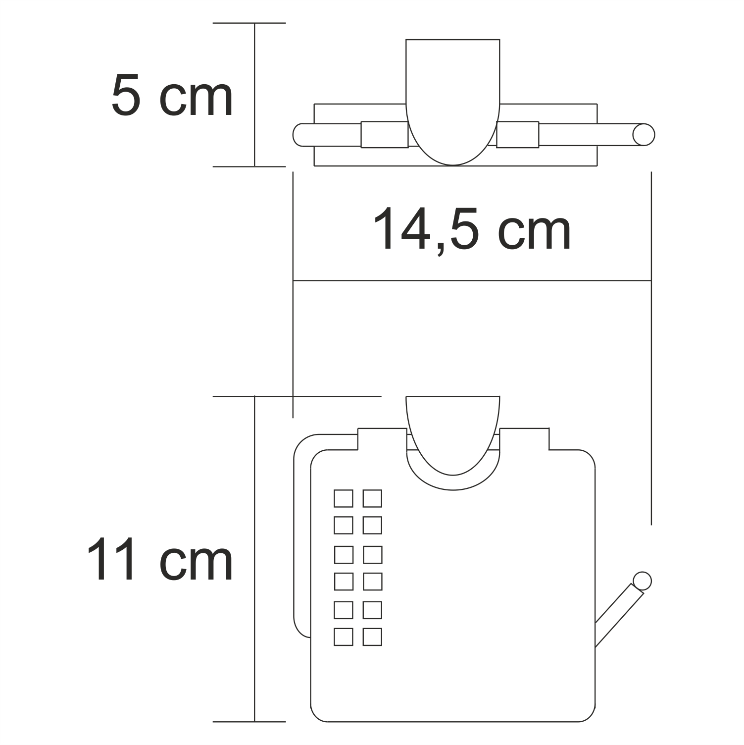 Держатель туалетной бумаги Wasserkraft Kammel K-8325 с крышкой, хром