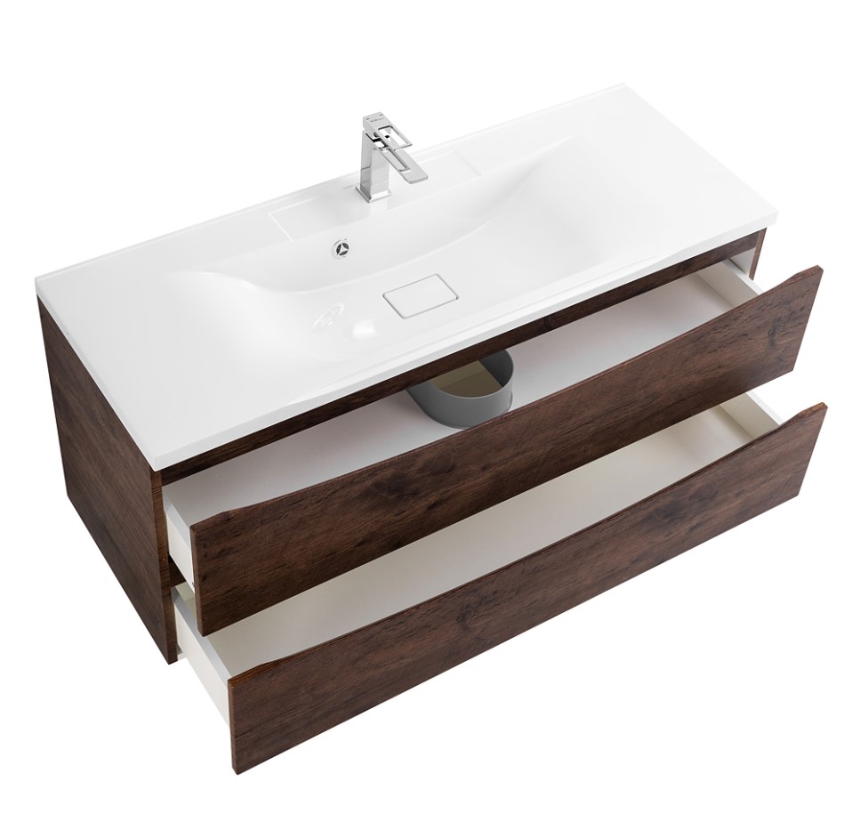 Тумба под раковину BelBagno Marino MARINO-1100-2C-SO-RW-P Rovere Moro