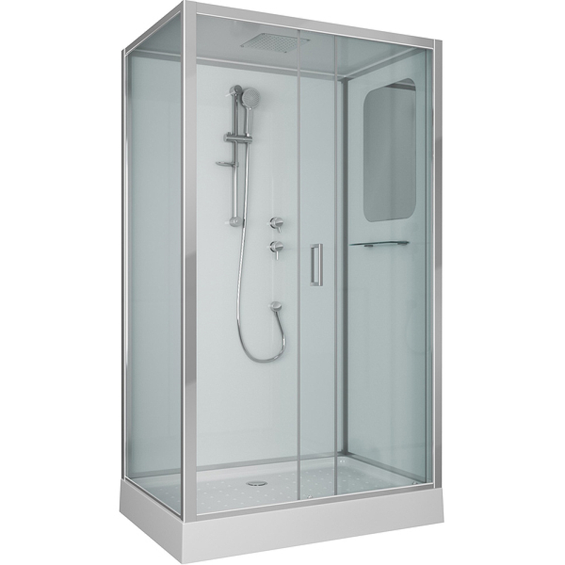 Душевая кабина Niagara Premium 120х80см NG-6012-01QR профиль хром