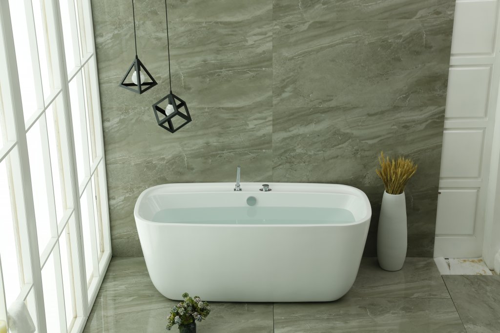 Акриловая ванна BelBagno 160×78×60 BB90-1600 белая глянцевая