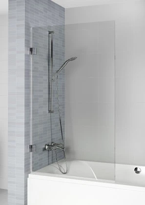Шторка на ванну Riho VZ Scandic NXT X108 65x150см R G001136120 профиль хром, стекло прозрачное