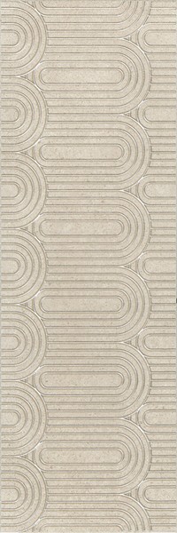 Декор Безана бежевый матовый обрезной 25x75x0,9, 1, шт