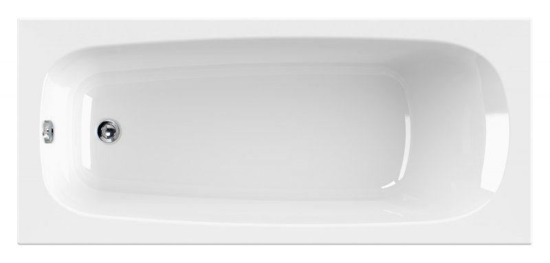 Акриловая ванна Cezares 120x70x40 ECO-120-70-40 белая глянцевая