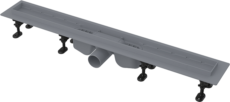 Душевой лоток AlcaPlast Optima APZ12-950 с опорами, хром