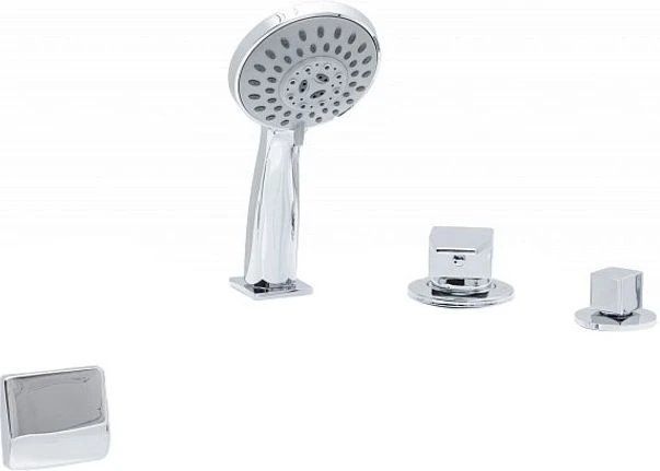 Смеситель на борт ванны Aquanet A9 205036 хром