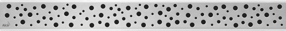 Решетка AlcaPlast Buble 55 BUBLE-550L хром