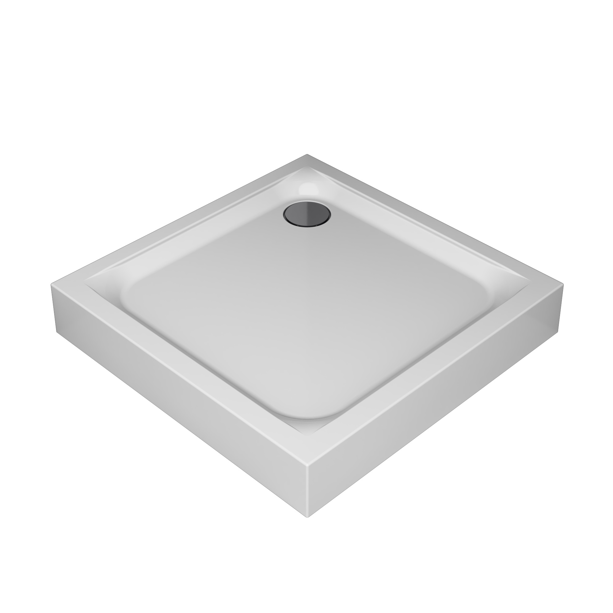 Душевой поддон AM.PM Gem 90х90см W90T-403-090W белый