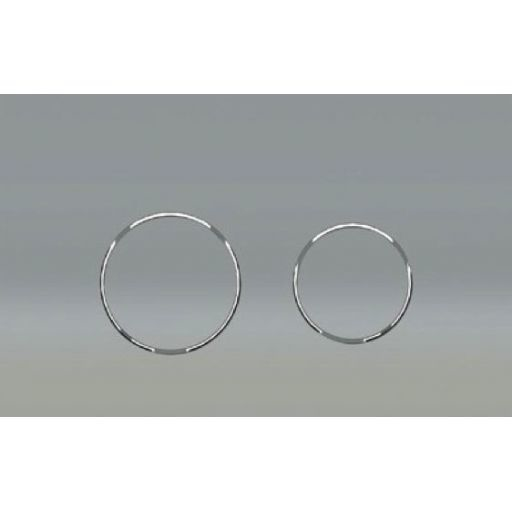Кнопка смыва BelBagno Twin BB-P57120 хром матовая